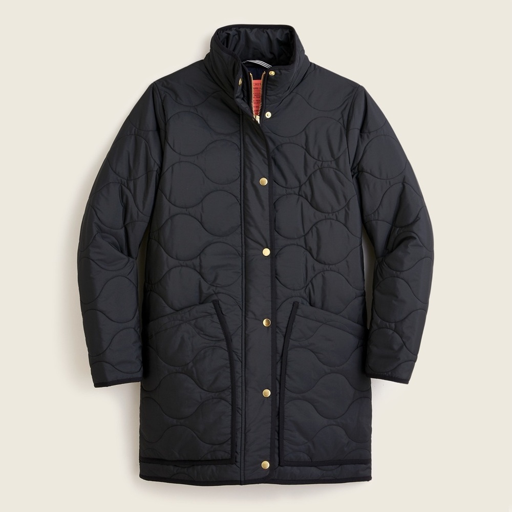 J. Crew Quilted Cocoon Puffer NWT